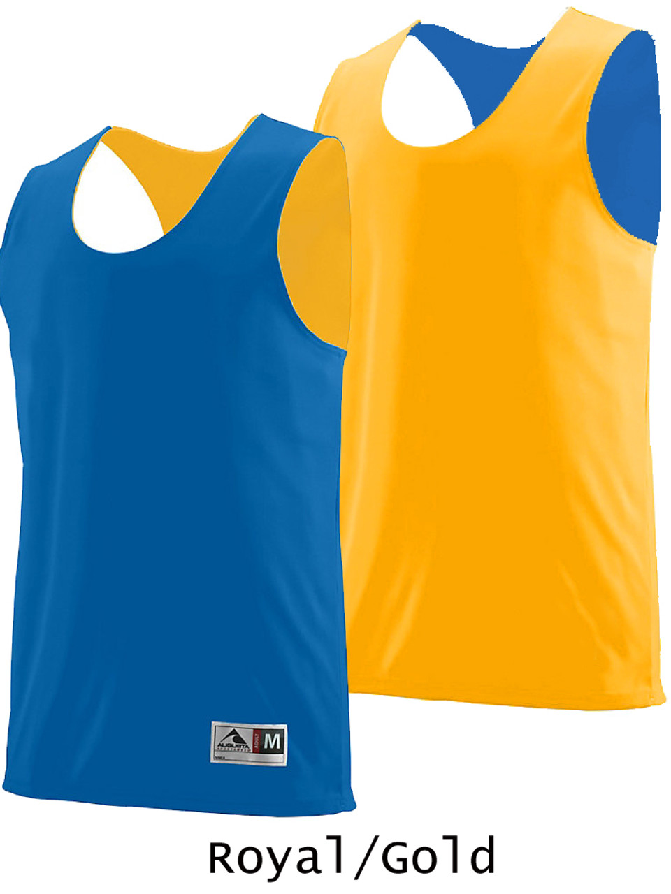 Blue White Orange Adult Youth Reversible Basketball Uniforms | YoungSpeeds Mens