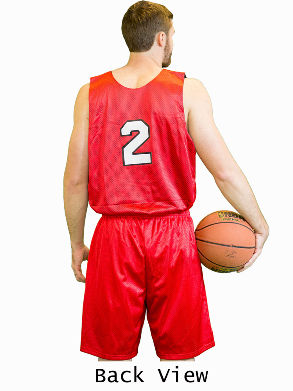 Basketball Uniforms Sets Red Color, Basketball Jerseys