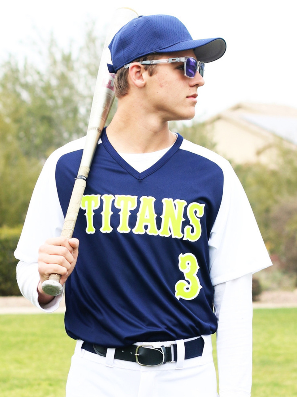 Youth Power Pitcher Baseball Jersey