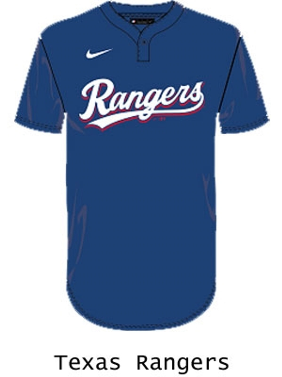 Nike Rangers Baseball Replica