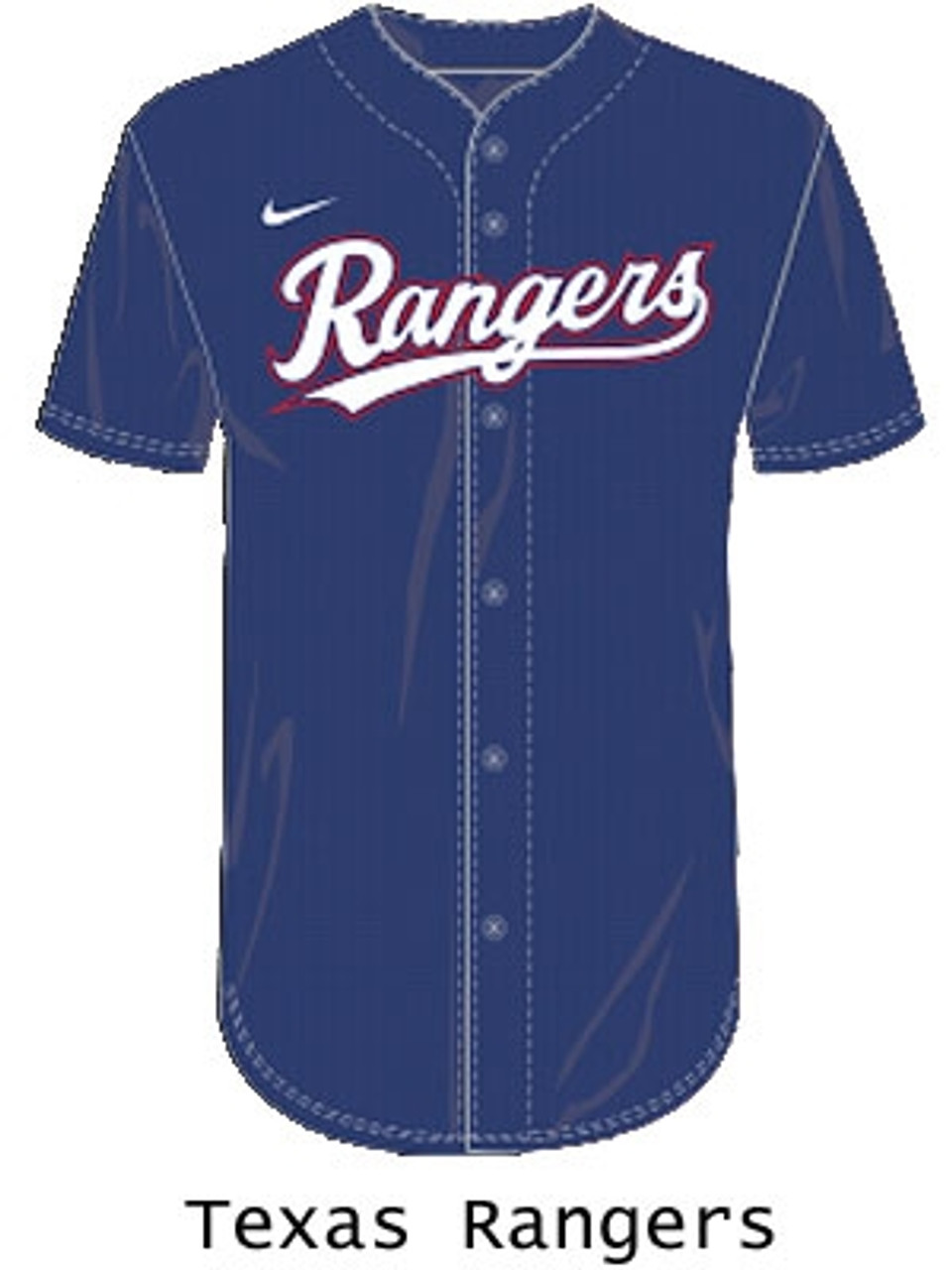 Nike Texas Rangers Replica Jersey