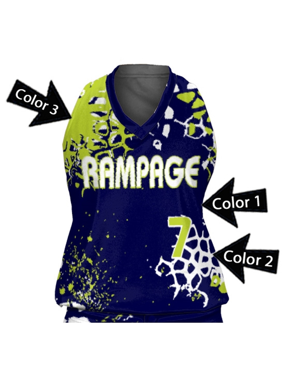 Elite Bash Trilogy - Custom Sublimated Softball Jersey