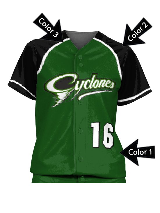 Control Series Premium Womens/Girls "Mercy Rule" Custom Sublimated