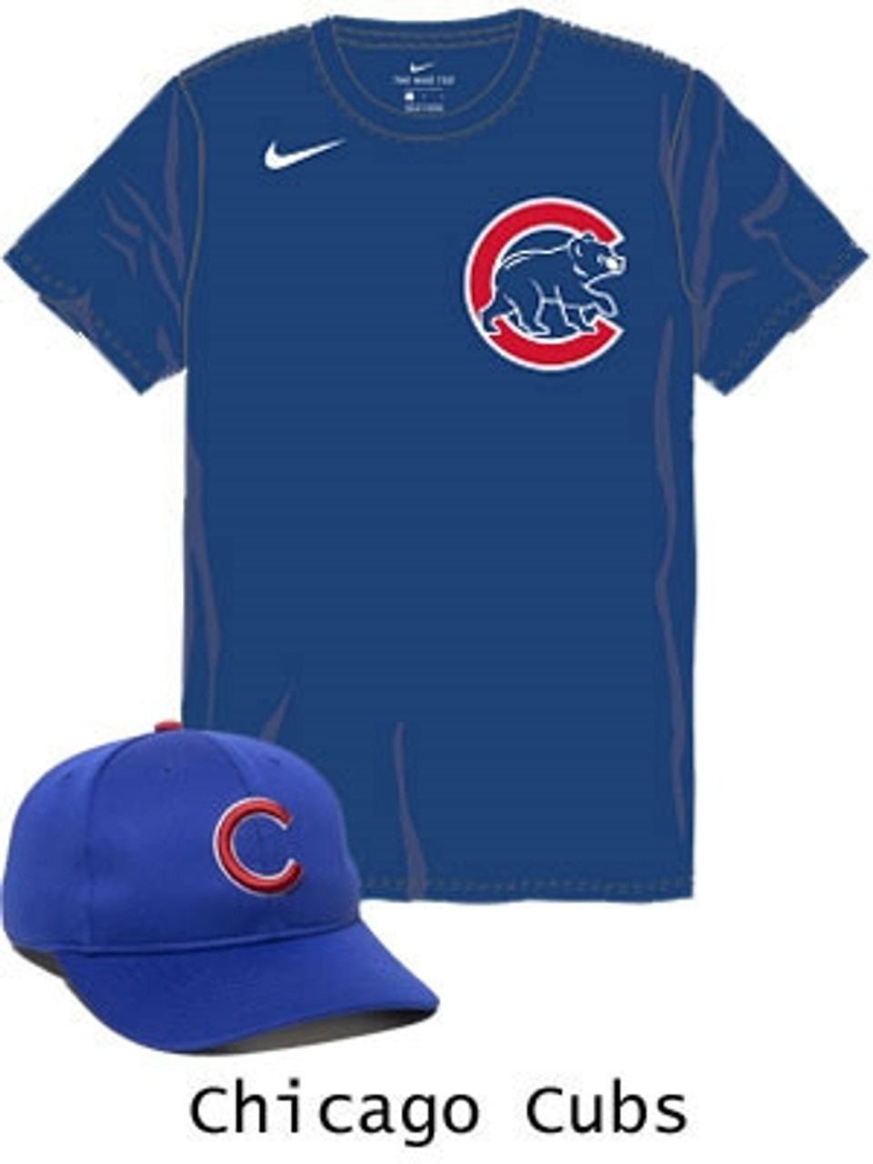 NWT XXL Chicago Cubs Nike BSBL Dri Fit Authentic Collection Shirt