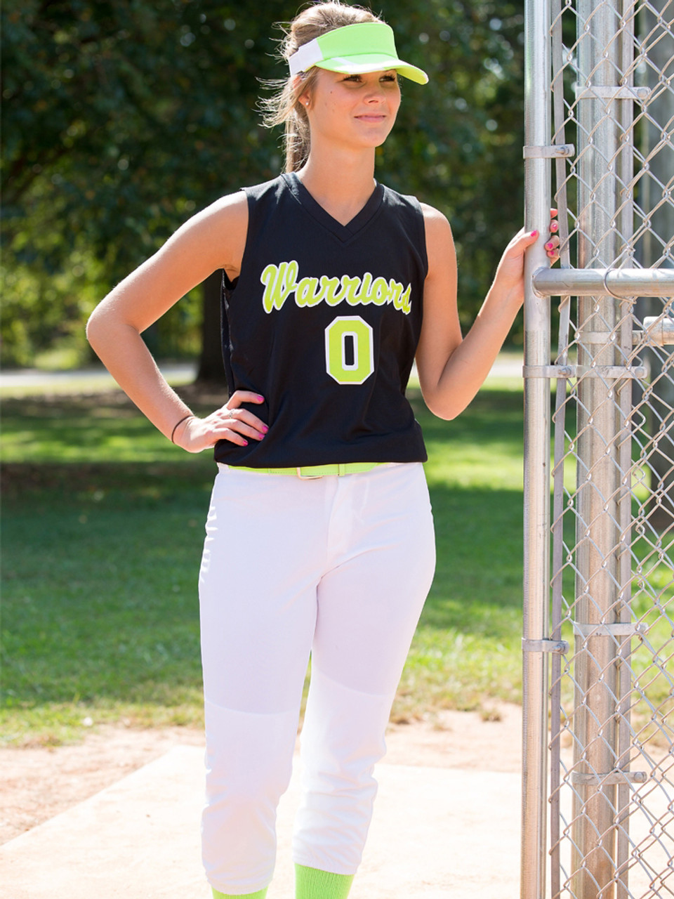 Womens Storm Two-Button Softball Uniform Set - All Sports Uniforms