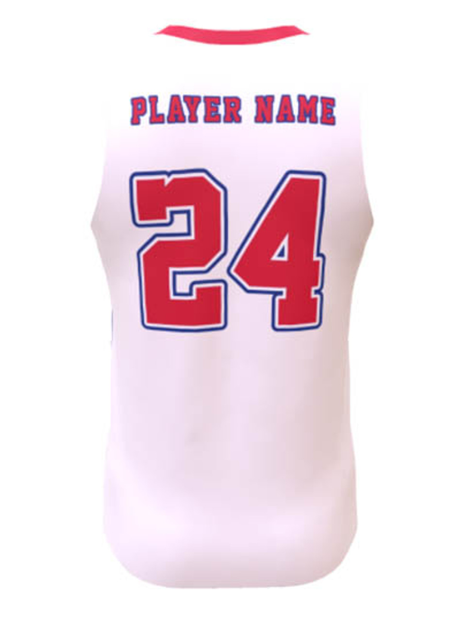 High Quality Sublimated Women Pink Reverse Basketball Jersey