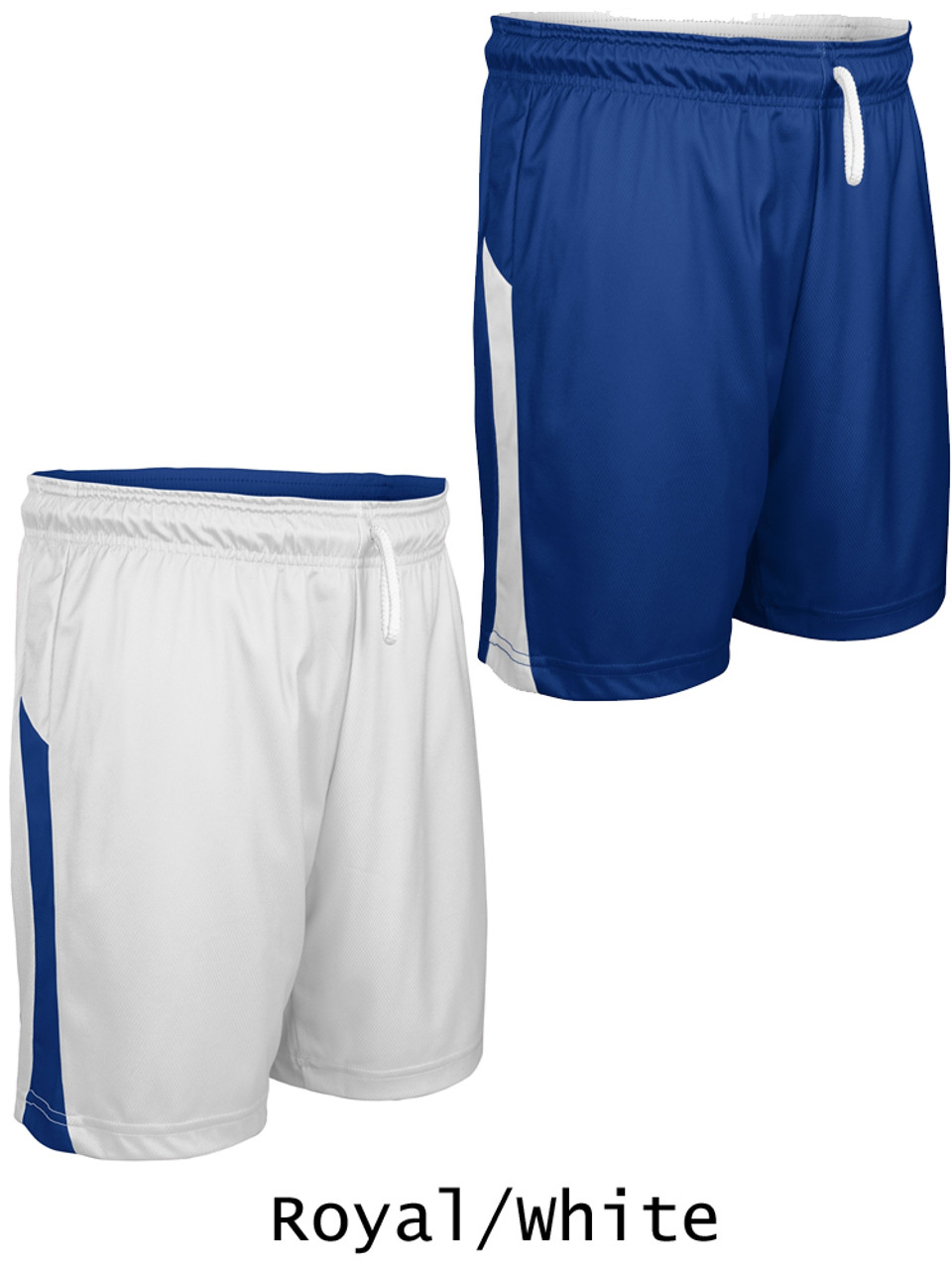 Kids Sportika Full Basketball Kit Reversible Florida Blue White