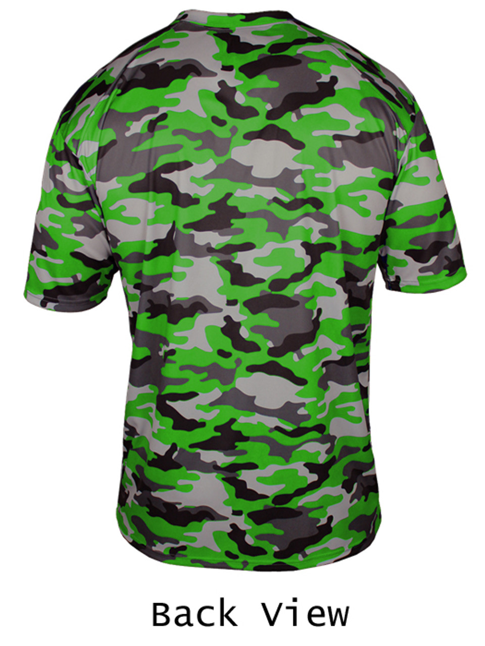 Excoolent Custom Name Green Camouflage Army Pattern Baseball Jersey - Gift for Military Personnel