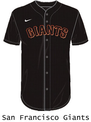 Nike MLB Replica Moisture Control Button Front Jersey