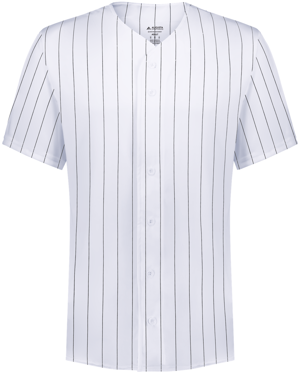 Augusta Sportswear Boys' Pinstripe Full Button Baseball Jersey