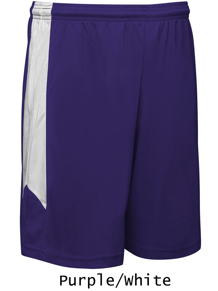 Athletic Shorts Boys Purple Basketball Shorts Youth 7