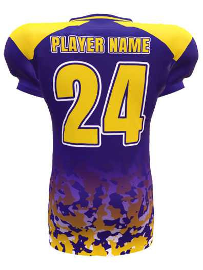 Custom Sublimated Football Jersey | Control Series Jersey