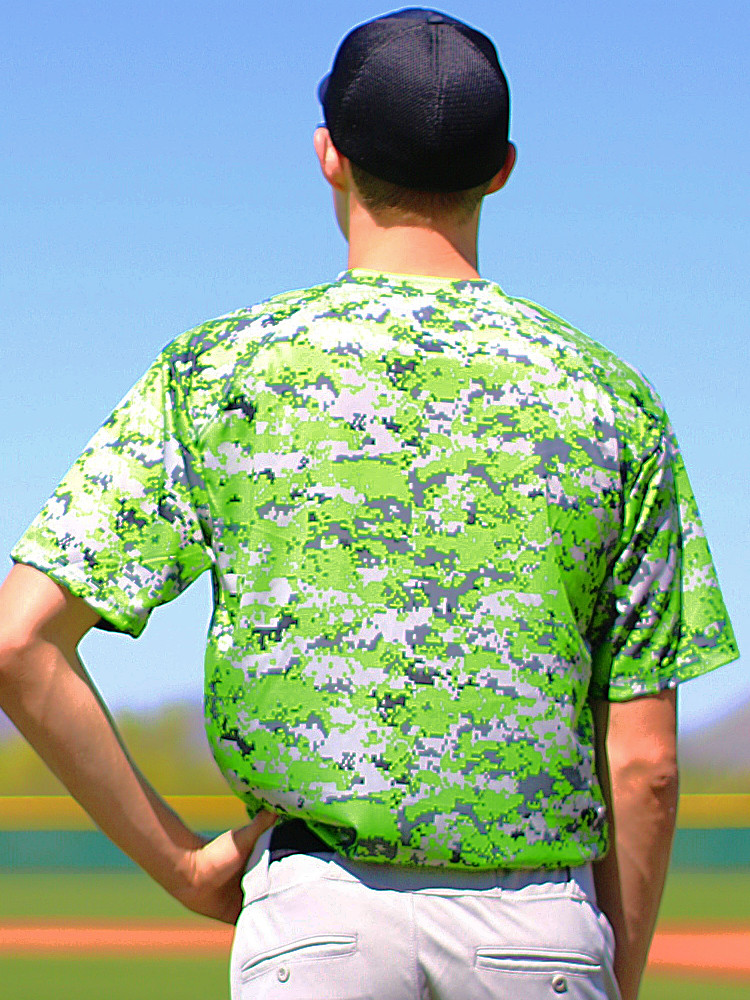 Ceinture De Baseball TCK Pour Jeunes – Do Green Digi Camo – Taille Ajustable