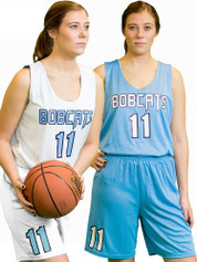 Womens/Girls "Redefined Hoopster" Reversible Basketball Uniform Set