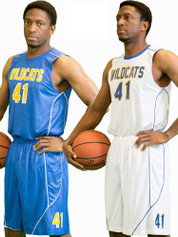 Adult/Youth "Charge" Reversible Basketball Uniform Set