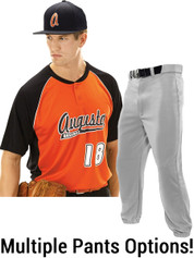 Adult/Youth "Smooth Performance Hardball" Two-Button Baseball Uniform Set