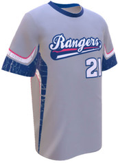 Control Series Premium - Adult/Youth "Distressed" Custom Sublimated Baseball Jersey