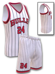 Control Series - Adult/Youth "Chicago" Custom Sublimated Basketball Set