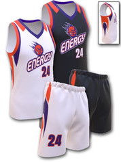 Control Series - Adult/Youth "Condor" Custom Sublimated Reversible Basketball Set