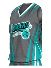 Control Series Premium - Womens/Girls "BMX" Custom Sublimated Racerback Softball Jersey