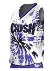 Control Series Premium - Womens/Girls "Tie Dye" Custom Sublimated Racerback Softball Jersey