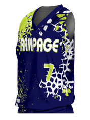 Control Series Premium - Womens/Girls "Wild Card" Custom Sublimated Racerback Softball Jersey