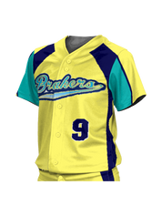 Control Series Premium - Womens/Girls "Rise" Custom Sublimated Button Front Softball Jersey