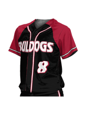 Control Series Premium - Womens/Girls "Diamond" Custom Sublimated Button Front Softball Jersey