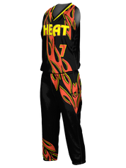 Control Series Premium - Womens/Girls "Flames" Custom Sublimated Racerback Softball Set