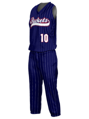 Control Series Premium - Womens/Girls "Pinstripes" Custom Sublimated Racerback Softball Set