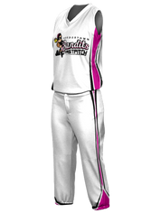 Control Series Premium - Womens/Girls "Punchout" Custom Sublimated Racerback Softball Set