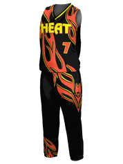 Control Series Premium - Womens/Girls "Flames" Custom Sublimated Sleeveless Softball Set