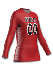 Control Series Premium - Womens/Girls "Court" Custom Sublimated Volleyball Jersey