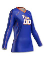 Control Series Premium - Womens/Girls "Net" Custom Sublimated Volleyball Jersey