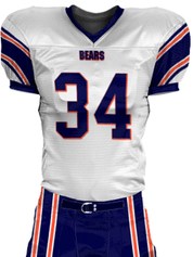 Control Series - Adult/Youth "End Zone Classic" Custom Sublimated Football Jersey