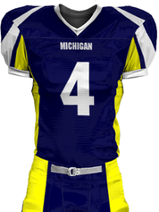 Control Series - Adult/Youth "Victory Classic" Custom Sublimated Football Jersey