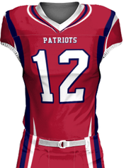 Control Series - Adult/Youth "Curl Route Semi-Pro" Custom Sublimated Football Jersey