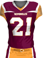 Control Series - Adult/Youth "Downblock Semi-Pro" Custom Sublimated Football Jersey