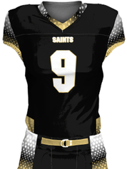 Control Series - Adult/Youth "Drop Back Semi-Pro" Custom Sublimated Football Jersey