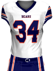 Control Series - Adult/Youth "End Zone Semi-Pro" Custom Sublimated Football Jersey