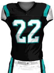 Control Series - Adult/Youth "Thunderstorm Semi-Pro" Custom Sublimated Football Jersey