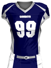 Control Series - Adult/Youth "Victory Semi-Pro" Custom Sublimated Football Jersey