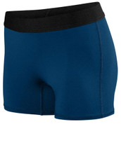 Womens 3.5" Inseam "Low Rise Crescent" Volleyball Shorts
