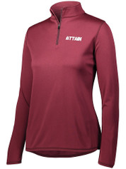 Womens "Attain" Unlined 1/4 Zip Warm Up Jacket