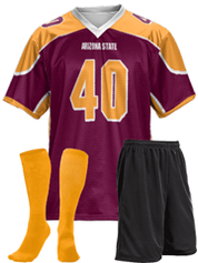 Control Series - Adult/Youth "Impact" Custom Sublimated Flag Football Set