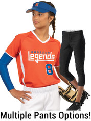 Womens/Girls "Dagger" Softball Uniform Set