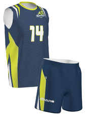 Quick Ship Plus - Adult/Youth "Attack" Custom Sublimated Sleeveless Volleyball Set