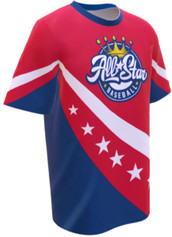 Control Series Premium - Adult/Youth "Captain" Custom Sublimated Baseball Jersey