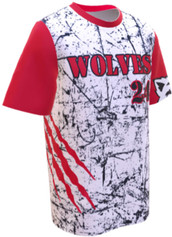 Control Series Premium - Adult/Youth "Scratch" Custom Sublimated Baseball Jersey