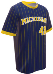 Control Series Premium - Adult/Youth "Michigan" Custom Sublimated Baseball Jersey